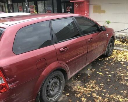 Червоний Шевроле Лачетті, об'ємом двигуна 1.8 л та пробігом 274 тис. км за 4000 $, фото 2 на Automoto.ua