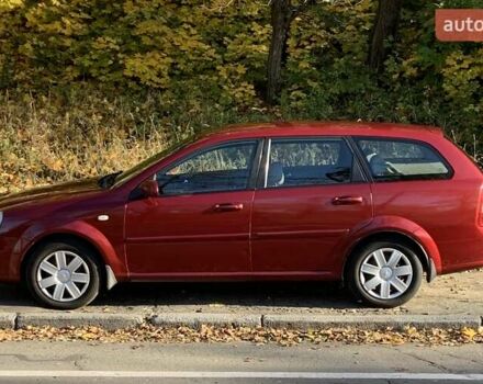 Красный Шевроле Лачетти, объемом двигателя 1.8 л и пробегом 179 тыс. км за 3900 $, фото 3 на Automoto.ua
