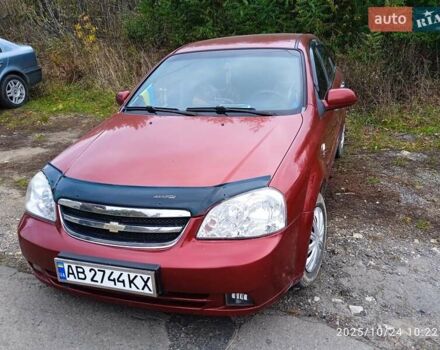 Червоний Шевроле Лачетті, об'ємом двигуна 1.8 л та пробігом 312 тис. км за 4000 $, фото 1 на Automoto.ua