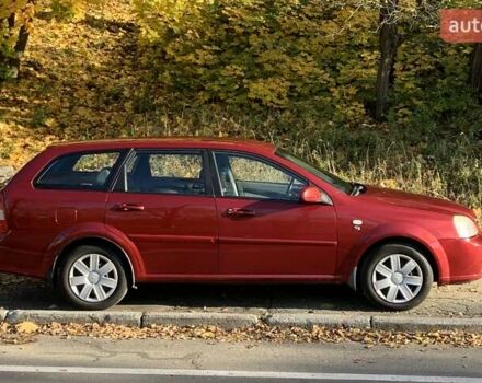 Красный Шевроле Лачетти, объемом двигателя 1.8 л и пробегом 179 тыс. км за 3900 $, фото 9 на Automoto.ua