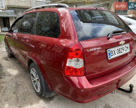 Красный Шевроле Лачетти, объемом двигателя 1.8 л и пробегом 251 тыс. км за 5500 $, фото 6 на Automoto.ua