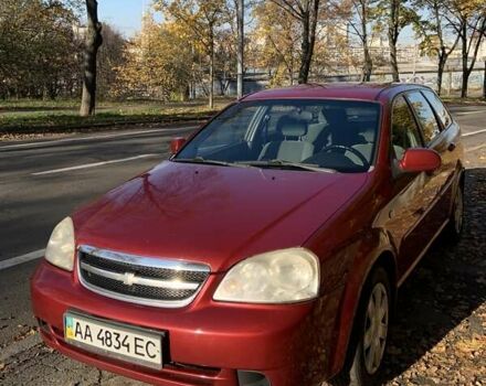 Красный Шевроле Лачетти, объемом двигателя 1.8 л и пробегом 179 тыс. км за 3900 $, фото 2 на Automoto.ua