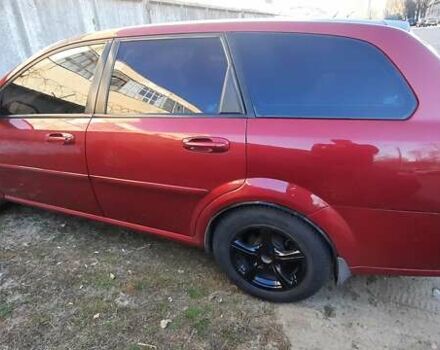 Красный Шевроле Лачетти, объемом двигателя 1.8 л и пробегом 210 тыс. км за 3850 $, фото 8 на Automoto.ua