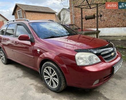 Красный Шевроле Лачетти, объемом двигателя 1.8 л и пробегом 251 тыс. км за 5500 $, фото 1 на Automoto.ua