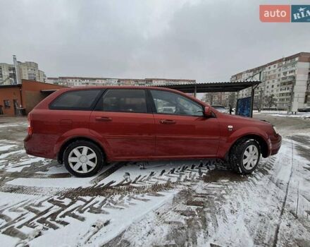 Красный Шевроле Лачетти, объемом двигателя 1.8 л и пробегом 280 тыс. км за 5100 $, фото 7 на Automoto.ua