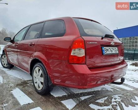 Красный Шевроле Лачетти, объемом двигателя 1.8 л и пробегом 280 тыс. км за 5100 $, фото 16 на Automoto.ua
