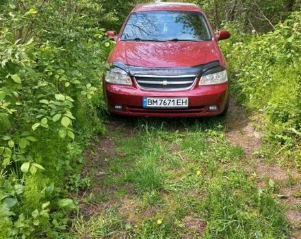 Красный Шевроле Лачетти, объемом двигателя 1.8 л и пробегом 280 тыс. км за 5100 $, фото 14 на Automoto.ua