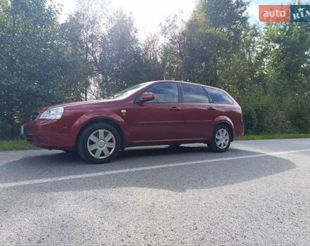 Красный Шевроле Лачетти, объемом двигателя 1.8 л и пробегом 173 тыс. км за 5300 $, фото 1 на Automoto.ua