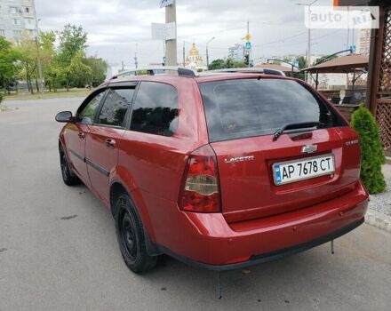 Красный Шевроле Лачетти, объемом двигателя 1.8 л и пробегом 277 тыс. км за 4800 $, фото 5 на Automoto.ua