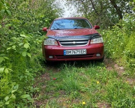 Красный Шевроле Лачетти, объемом двигателя 1.8 л и пробегом 280 тыс. км за 5100 $, фото 13 на Automoto.ua