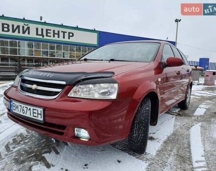 Красный Шевроле Лачетти, объемом двигателя 1.8 л и пробегом 280 тыс. км за 5100 $, фото 9 на Automoto.ua