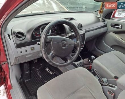 Красный Шевроле Лачетти, объемом двигателя 1.8 л и пробегом 280 тыс. км за 5100 $, фото 19 на Automoto.ua