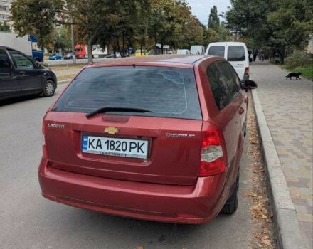 Красный Шевроле Лачетти, объемом двигателя 1.8 л и пробегом 269 тыс. км за 4200 $, фото 1 на Automoto.ua