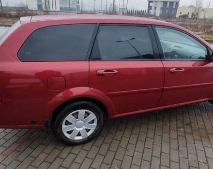 Красный Шевроле Лачетти, объемом двигателя 1.8 л и пробегом 235 тыс. км за 3900 $, фото 5 на Automoto.ua