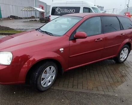Красный Шевроле Лачетти, объемом двигателя 1.8 л и пробегом 235 тыс. км за 3900 $, фото 10 на Automoto.ua