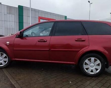 Красный Шевроле Лачетти, объемом двигателя 1.8 л и пробегом 235 тыс. км за 3900 $, фото 9 на Automoto.ua