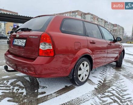 Красный Шевроле Лачетти, объемом двигателя 1.8 л и пробегом 280 тыс. км за 5100 $, фото 10 на Automoto.ua