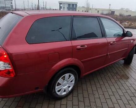 Красный Шевроле Лачетти, объемом двигателя 1.8 л и пробегом 235 тыс. км за 3900 $, фото 6 на Automoto.ua