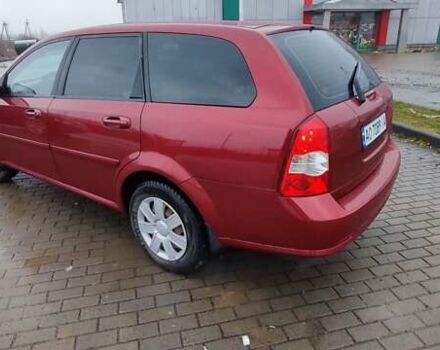 Красный Шевроле Лачетти, объемом двигателя 1.8 л и пробегом 235 тыс. км за 3900 $, фото 8 на Automoto.ua