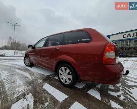 Красный Шевроле Лачетти, объемом двигателя 1.8 л и пробегом 280 тыс. км за 5100 $, фото 4 на Automoto.ua