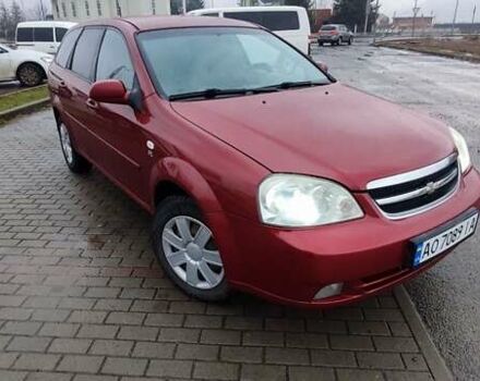 Красный Шевроле Лачетти, объемом двигателя 1.8 л и пробегом 235 тыс. км за 3900 $, фото 1 на Automoto.ua