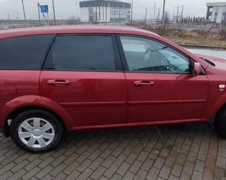 Красный Шевроле Лачетти, объемом двигателя 1.8 л и пробегом 235 тыс. км за 3900 $, фото 4 на Automoto.ua