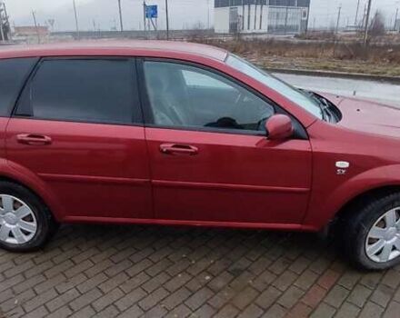 Красный Шевроле Лачетти, объемом двигателя 1.8 л и пробегом 235 тыс. км за 3900 $, фото 3 на Automoto.ua