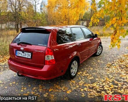Красный Шевроле Лачетти, объемом двигателя 1.8 л и пробегом 177 тыс. км за 4800 $, фото 4 на Automoto.ua