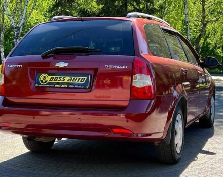Красный Шевроле Лачетти, объемом двигателя 1.8 л и пробегом 107 тыс. км за 5400 $, фото 6 на Automoto.ua
