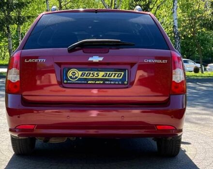 Красный Шевроле Лачетти, объемом двигателя 1.8 л и пробегом 107 тыс. км за 5400 $, фото 5 на Automoto.ua