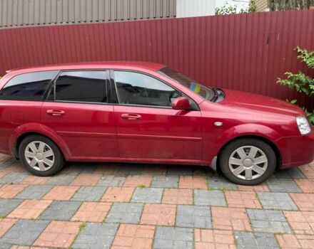 Красный Шевроле Лачетти, объемом двигателя 1.8 л и пробегом 343 тыс. км за 4300 $, фото 4 на Automoto.ua