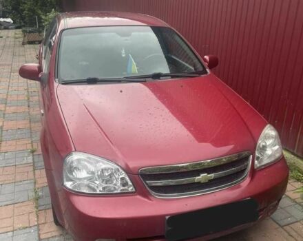 Красный Шевроле Лачетти, объемом двигателя 1.8 л и пробегом 343 тыс. км за 4300 $, фото 3 на Automoto.ua