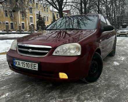 Красный Шевроле Лачетти, объемом двигателя 1.6 л и пробегом 280 тыс. км за 2599 $, фото 1 на Automoto.ua