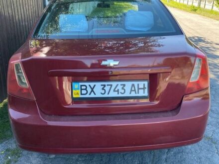 Червоний Шевроле Лачетті, об'ємом двигуна 1.8 л та пробігом 320 тис. км за 2700 $, фото 1 на Automoto.ua
