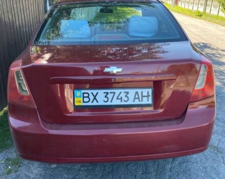 Красный Шевроле Лачетти, объемом двигателя 1.8 л и пробегом 320 тыс. км за 2700 $, фото 1 на Automoto.ua