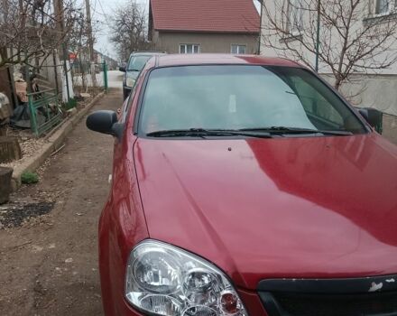 Красный Шевроле Лачетти, объемом двигателя 1.6 л и пробегом 230 тыс. км за 3100 $, фото 1 на Automoto.ua