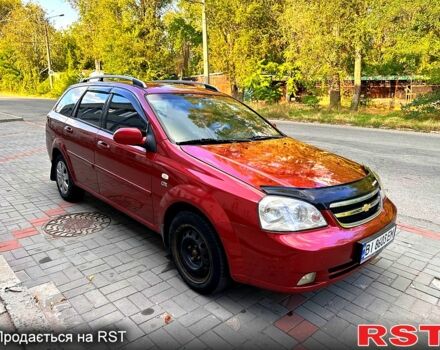 Красный Шевроле Лачетти, объемом двигателя 1.8 л и пробегом 187 тыс. км за 4300 $, фото 1 на Automoto.ua