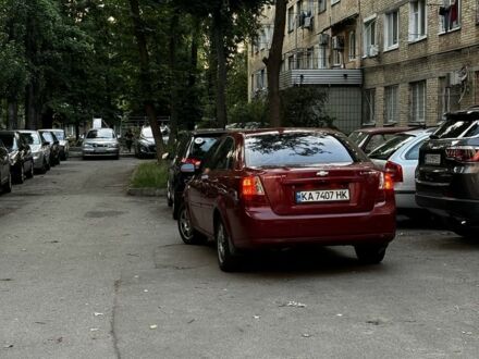 Красный Шевроле Лачетти, объемом двигателя 1.6 л и пробегом 410 тыс. км за 3200 $, фото 1 на Automoto.ua