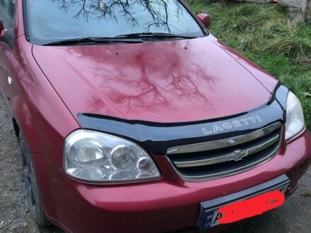 Красный Шевроле Лачетти, объемом двигателя 1.8 л и пробегом 250 тыс. км за 800 $, фото 1 на Automoto.ua