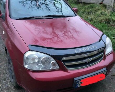 Красный Шевроле Лачетти, объемом двигателя 1.8 л и пробегом 250 тыс. км за 800 $, фото 1 на Automoto.ua