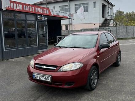 Красный Шевроле Лачетти, объемом двигателя 1.4 л и пробегом 160 тыс. км за 4450 $, фото 1 на Automoto.ua