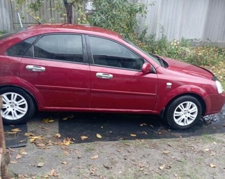 Червоний Шевроле Лачетті, об'ємом двигуна 1.8 л та пробігом 246 тис. км за 4500 $, фото 1 на Automoto.ua