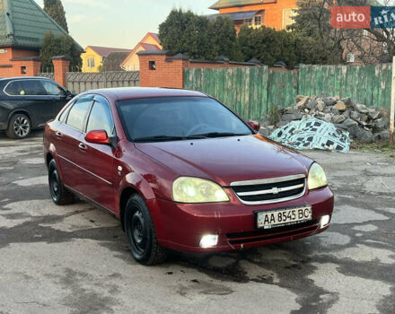 Красный Шевроле Лачетти, объемом двигателя 1.8 л и пробегом 305 тыс. км за 1850 $, фото 1 на Automoto.ua