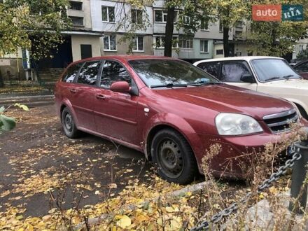 Червоний Шевроле Лачетті, об'ємом двигуна 1.8 л та пробігом 274 тис. км за 4000 $, фото 1 на Automoto.ua