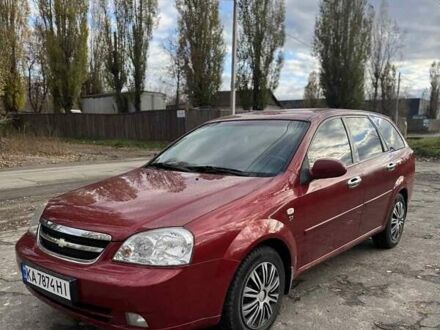 Красный Шевроле Лачетти, объемом двигателя 1.8 л и пробегом 264 тыс. км за 4500 $, фото 1 на Automoto.ua