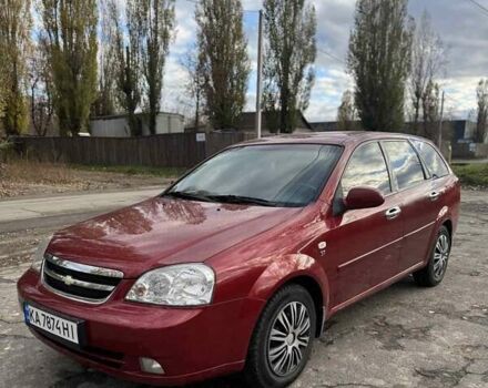 Червоний Шевроле Лачетті, об'ємом двигуна 1.8 л та пробігом 264 тис. км за 4500 $, фото 1 на Automoto.ua