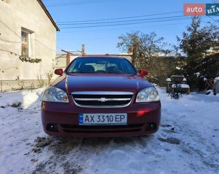 Красный Шевроле Лачетти, объемом двигателя 1.8 л и пробегом 195 тыс. км за 4000 $, фото 1 на Automoto.ua