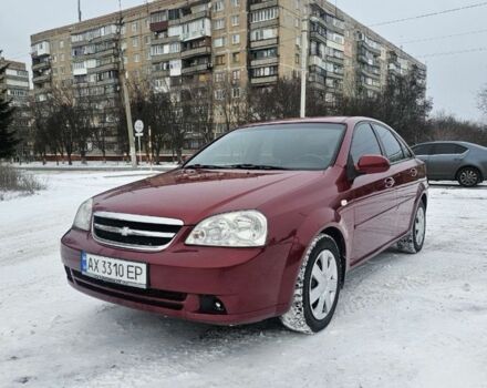 Красный Шевроле Лачетти, объемом двигателя 1.8 л и пробегом 195 тыс. км за 4100 $, фото 1 на Automoto.ua