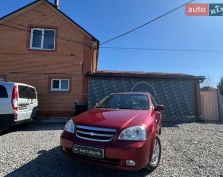 Красный Шевроле Лачетти, объемом двигателя 1.8 л и пробегом 230 тыс. км за 4100 $, фото 1 на Automoto.ua