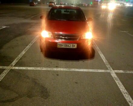 Красный Шевроле Лачетти, объемом двигателя 1.8 л и пробегом 162 тыс. км за 3700 $, фото 1 на Automoto.ua